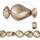 Swarovski pearl twist! Brons - bild 2