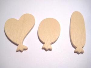 SCRAPBOOKING - Fanerdekorationer - Fanerdekoration - ballonger