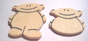 SCRAPBOOKING - Fanerdekorationer - Fanerdekoration - baby