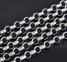 Kedja -Mega ärtkedja 10mm, silver  1 m