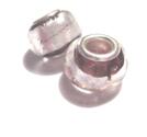 Charm - silverfoil- Lila/silver