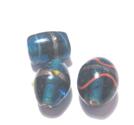 Lampworkpärlor med kopparfoil, Mix
