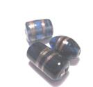 Lampworkpärlor med kopparfoil, Mix