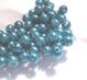 Vaxade Glaspärlor , 4mm Teal