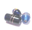 Lampworkpärlor med kopparfoil, Mix