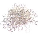 Jumprings, 6x0,71mm - silver, 250st