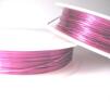 Koppartråd, magenta, 0.6mm, 8m