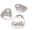 Texthänge "GIVE"