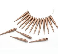 Spikes - 36mm, Pärlbrun