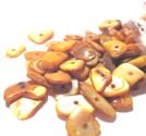 Snäckskalschips MOP,  Guldorange