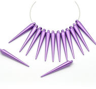 Spikes - 36mm,  lila
