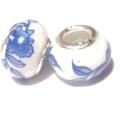 Charm i Porslin - Old blue