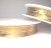 Koppartråd,guld  , 0.6mm, 8m