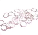 Jumprings,  8mm - silver