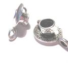 Berlock   Stor kopp , anitiksilver