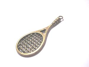 BERLOCKER & HÄNGEN - Berlocker & hängen - Steampunk /Vintage - Brons / Pewter / Mässing - Berlock , Brons -  tennisracket