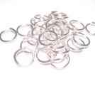 Jumprings, 8x1mm - silver