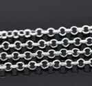 Ärtkedja 2,5mm, silver 1 m