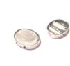 Slider , metall oval 2 st