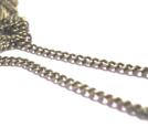 Kedja, brons - stängda länkar 2mm