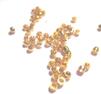Klämpärlor,guld , 2mm