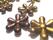 Akrylblommor - Brun metallnyans - bild 2