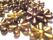 Akrylblommor - Brun metallnyans - bild 1