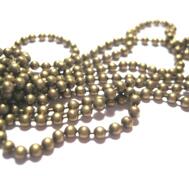 Kulkedja, 2,4mm, brons