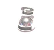 Regaliz - Slider för band 10mm, Rund
