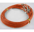 Halsring - wire , roströd