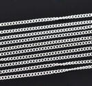 Kedja - smal silver 2,2mmx3mm , 1 m