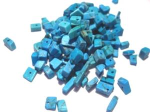 PÄRLOR & TILLBEHÖR - Halvädelsten - Halvädelsten - Turquoise - small