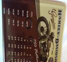 PlåtKalender - Harley davidson