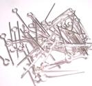 Öglepinnar , Silver, 2cm