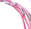 Halsring - wire , Gammelrosa