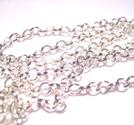 Ärtkedja 4mm, silver 1 m