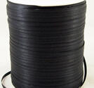 Satinband, Svart,  3mm, 800meter