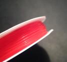 Elastisk tråd rulle 7m, Röd