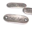 Texthänge/connector "DREAM" , 2 st