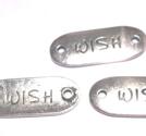 Texthänge/connector "WISH"  , 2 st
