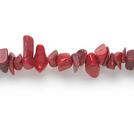Halvädelsten  Red Bamboo Coral - dyed