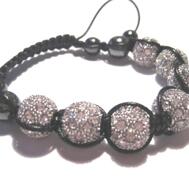 Shamballa - armband, Lyx - Rhinestone