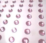 Självhäftande Rhinestone, Ljusrosa