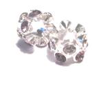 Pärla / hänge - Lyx m Rhinestone - Lila