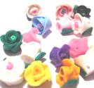 Fimo - Rosor Mix