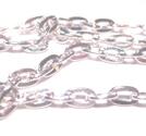 Kedja   , Stor cross 7mm, silver