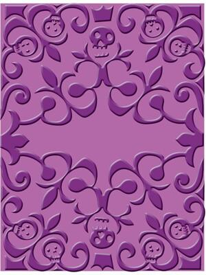 SCRAPBOOKING - Dies & Stansar - Cuttlebug Embossing fold - Skeleton Scroll