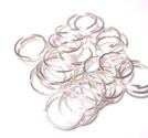 Jumprings,  10x0,78mm - silver