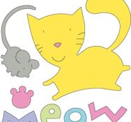 Cuttlebug Die  - Cat