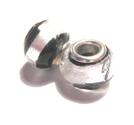 Charm - silverfoil- svart/silver